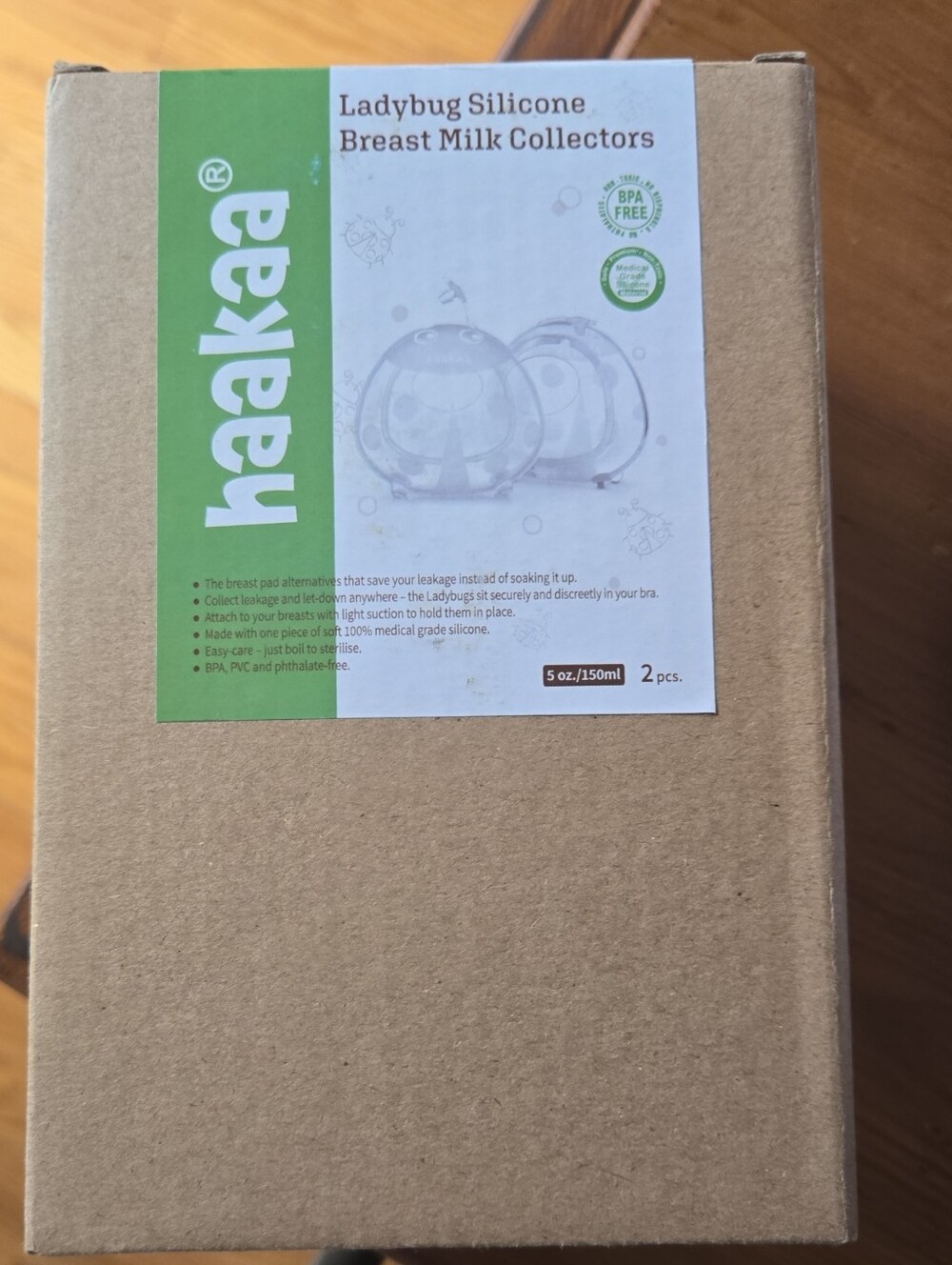 *New* Haakaa Ladybug Silicone Milk Collectors